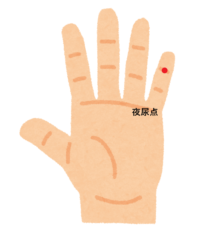 ツボ24：トイレが近い